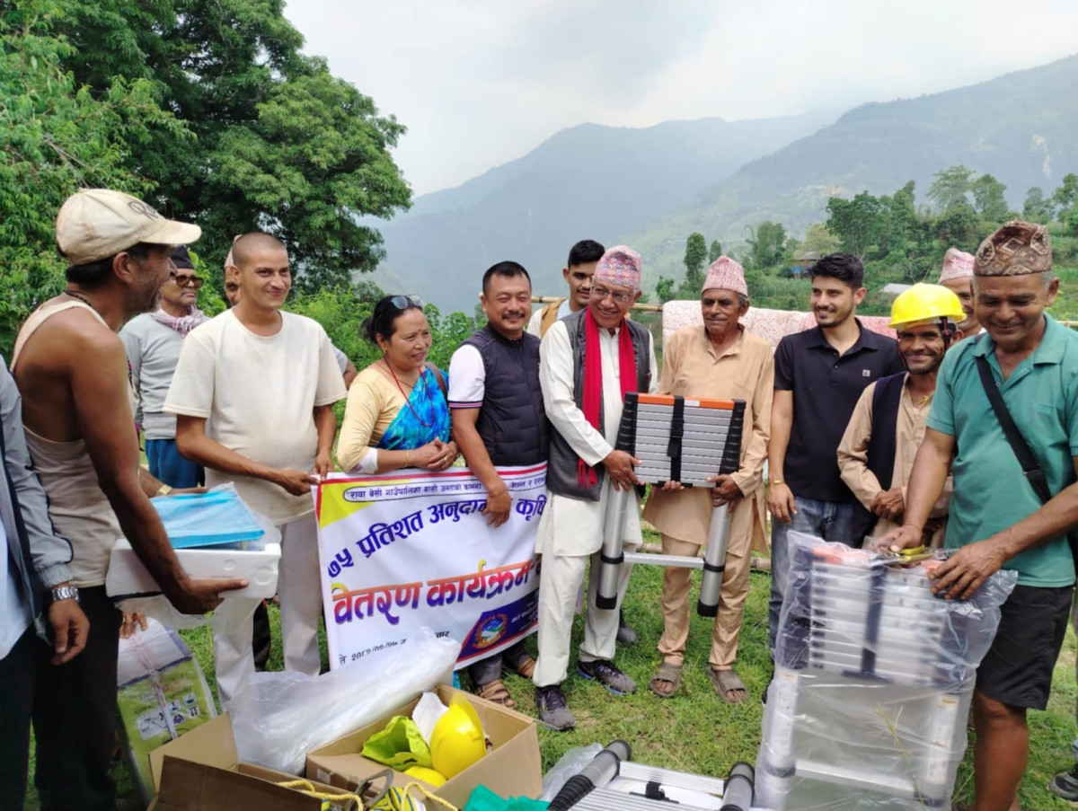 रावा बेसी गाउँपालिकामा व्यवसायीक फलफूल खेती प्रवर्द्धन गर्ने विशेष कार्यक्रम सम्पन्न